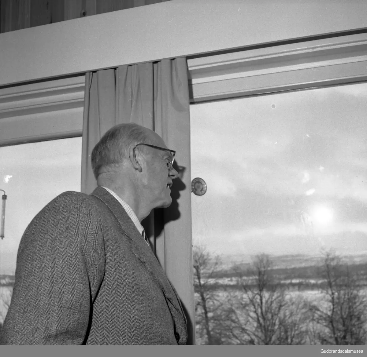 Aktuelt. Skipsreder Knud Lauritzen. Innebilder.