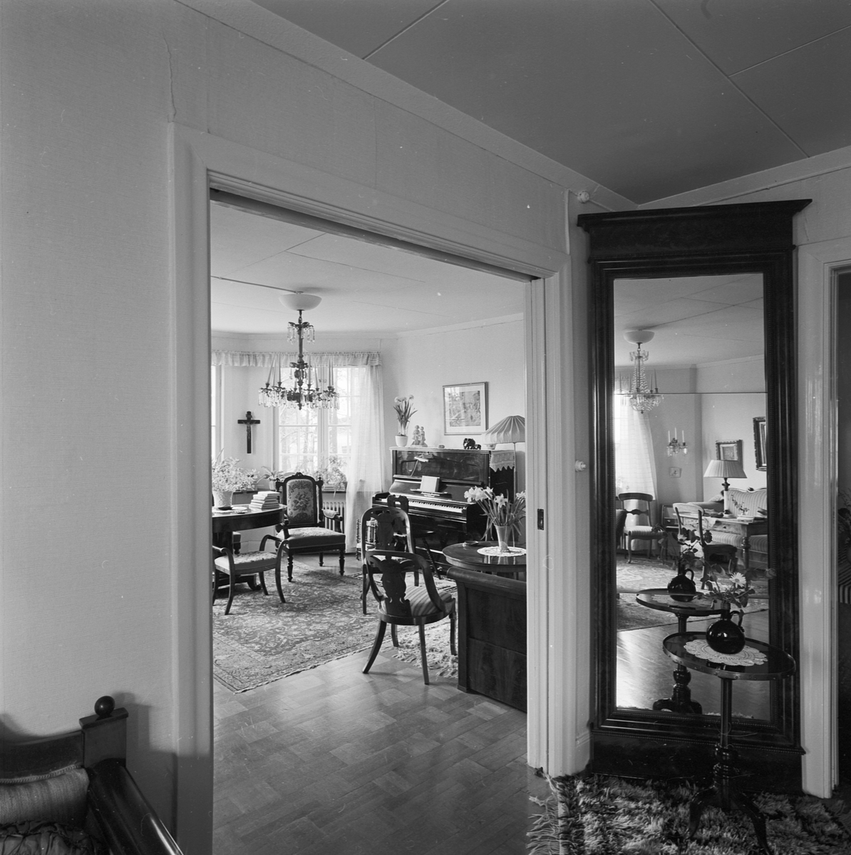 Göransgården, salongen, Danmark, Uppsala 1965