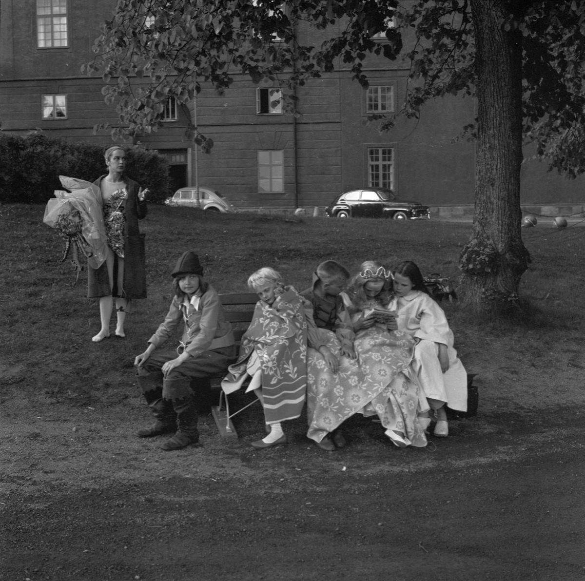 Slottsspelens premiär, Uppsala 1962