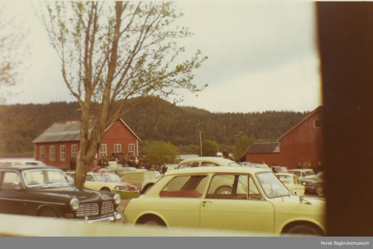 Auksjon i Skage Lense, smia og snekkerverksted, 15.08. 1973.