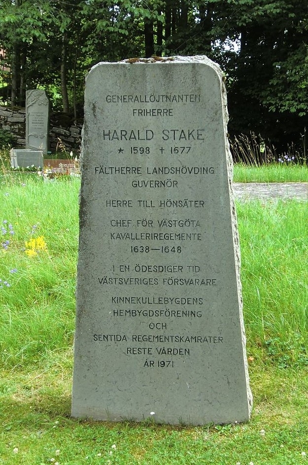 Harald Stakes minnessten på Kinnekulle 2014-06-06.