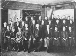 Askjem skole, 5.klasse i 1925, Stadsbygd