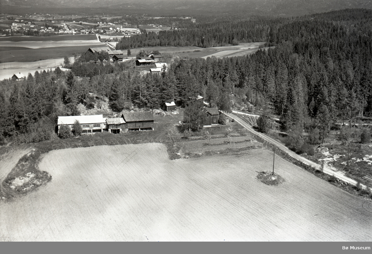 Flyfoto av Kåsa i Roevegen.