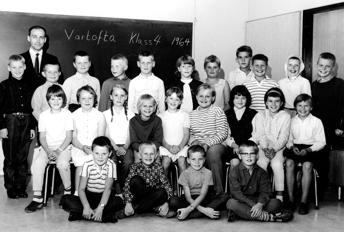 Vartofta skola klass4 1964. Harald Håkansson.
