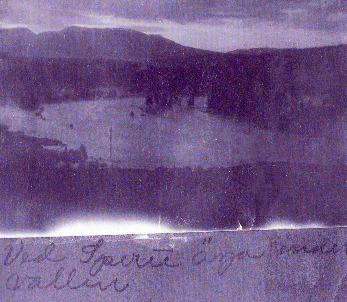 Flom ved Beverøya i 1927.