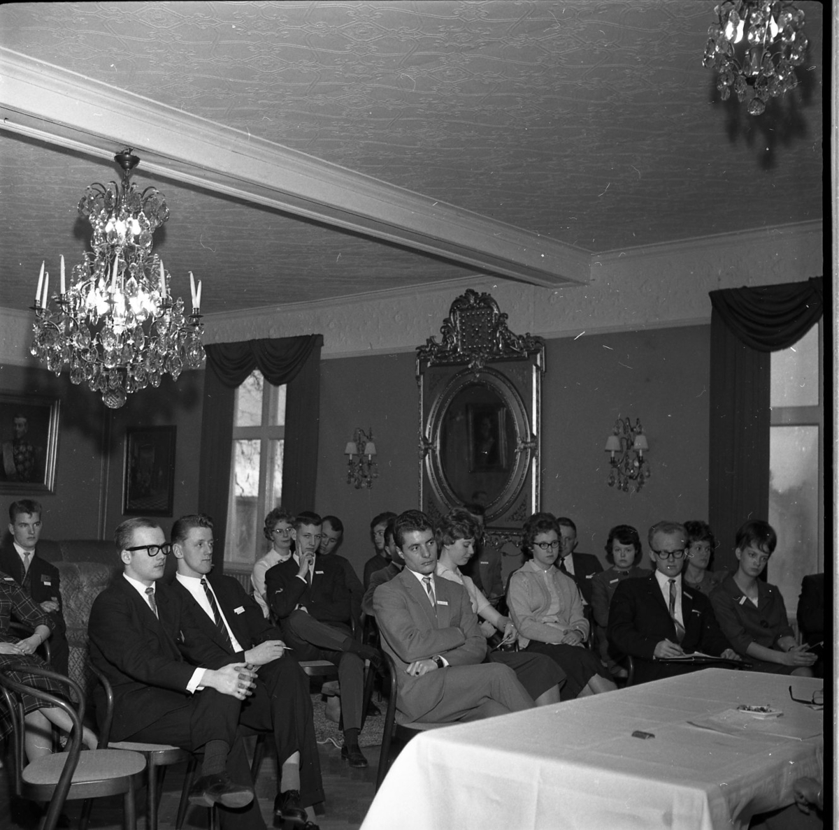 T60-konferens Ribbagården, januari 1961.