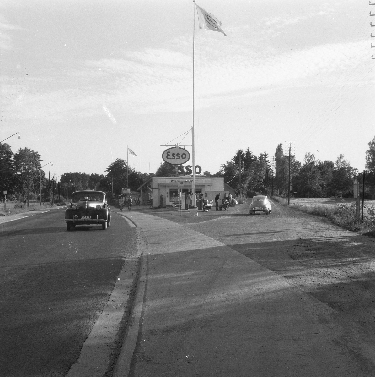 På väg till skollovskolonin på Värhulta Ö.
18 juli 1959.