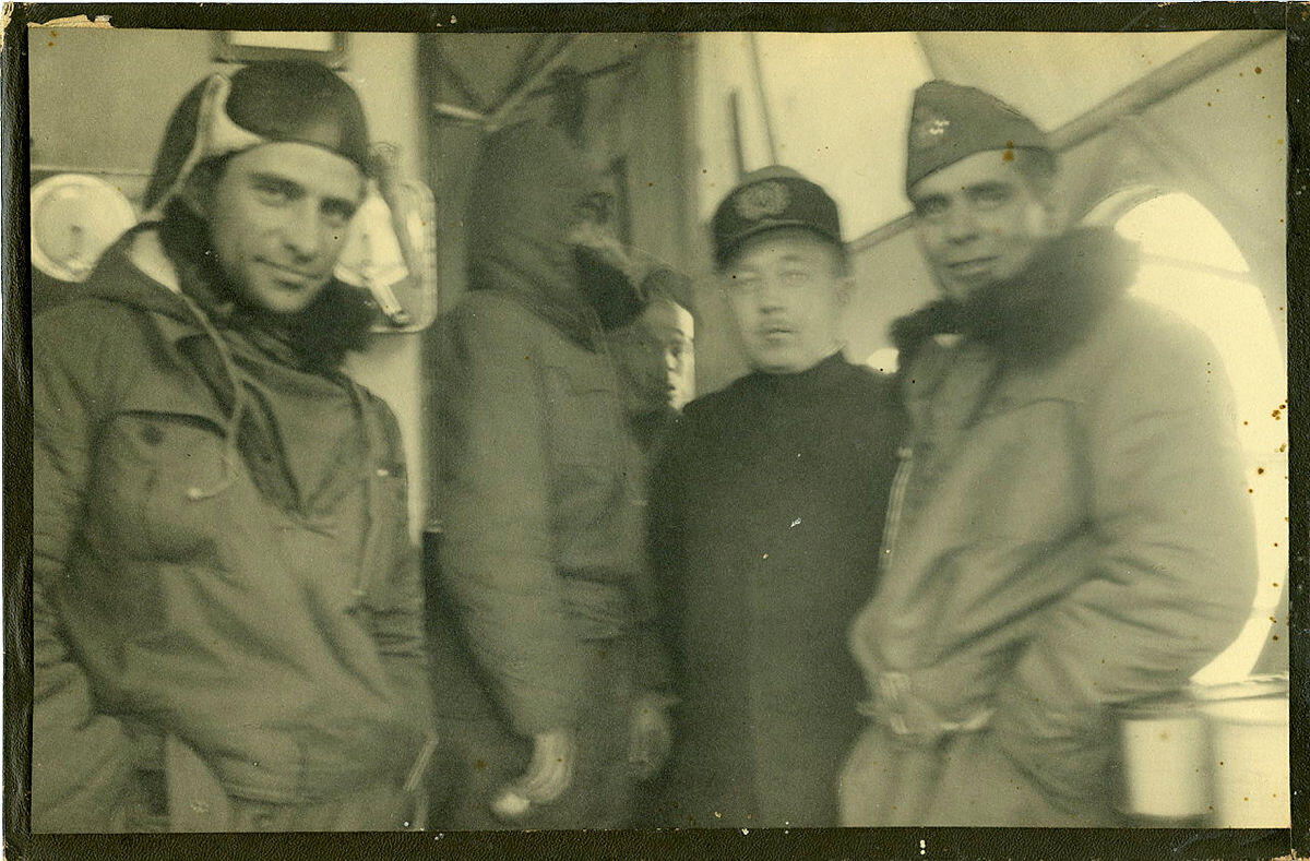 Bildet viser redningsmannskap i forbindelse med redningsaksjonen etter luftskipet Italia.
