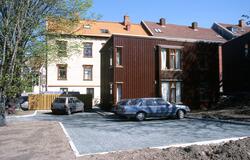 Bebyggelse i Christian Frederiks gate og Singsakerbakken