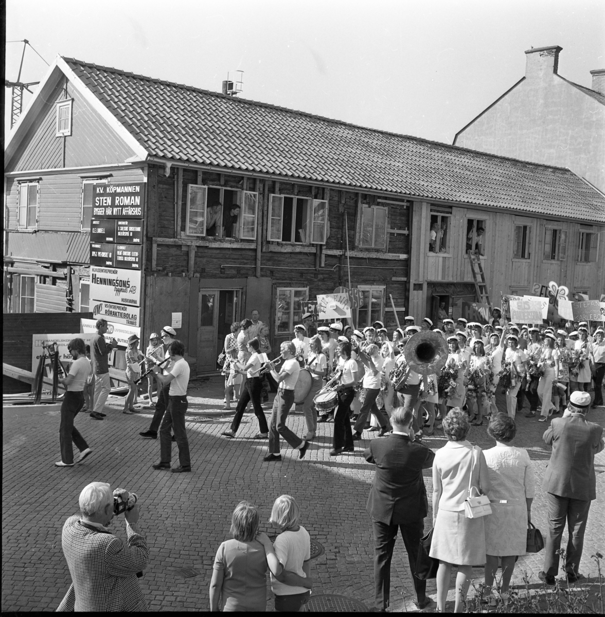 Studentexamen vid Grännaskolan 1971