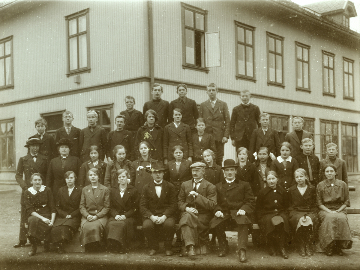 Lillestrøm middelskole, ca. 1914-1916