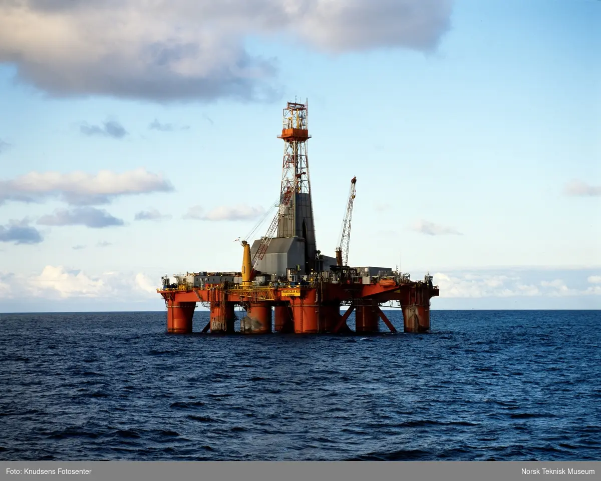 Oljerigg fra Transocean i Nordsjøen