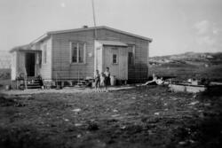 Den første permanente boligen på Melkøya etter andre verdens