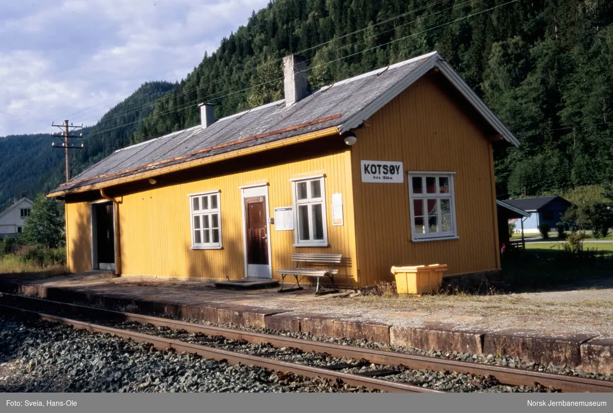 Stasjonsbygningen på Kotsøy på Rørosbanen