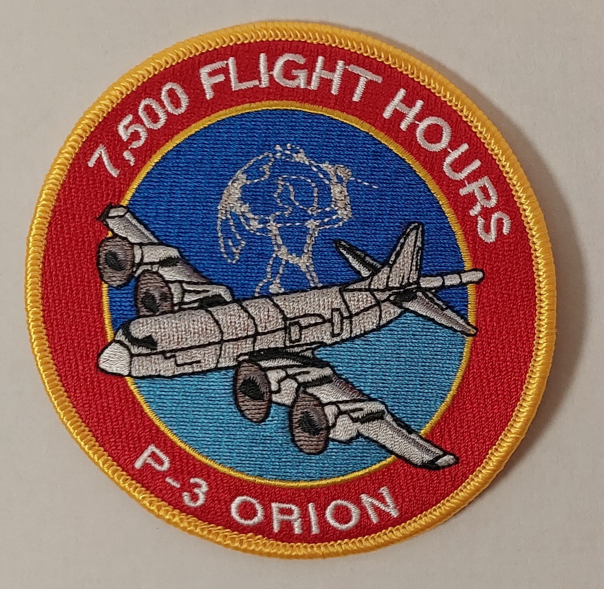 P-3 Orion fly i sentrum