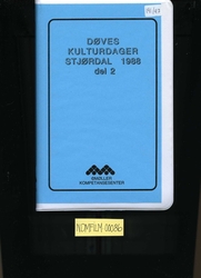 Døves Kulturdager, Stjørdal 1988 del 2