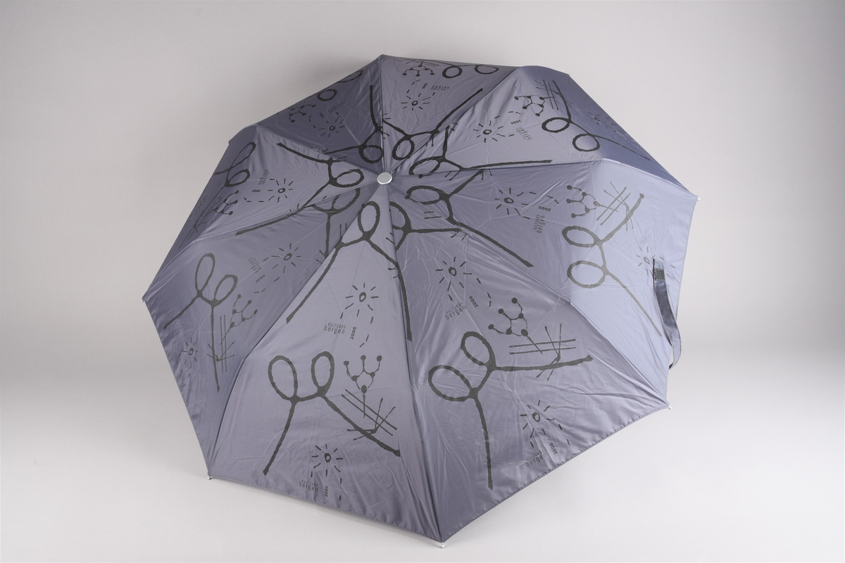 Kulturbymotiv, sol og regn.