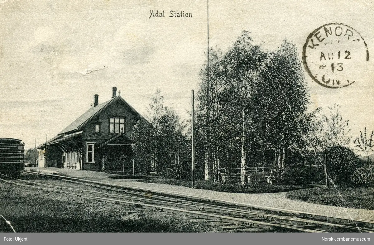 Adal stasjon på Vestfoldbanen