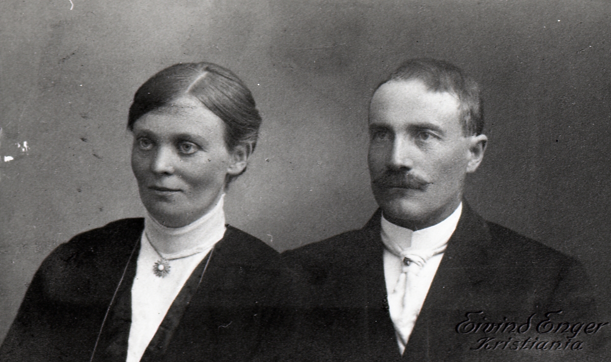 Pauline Birgitte og Nils Olsen Jarstad, Vestre Slidre.