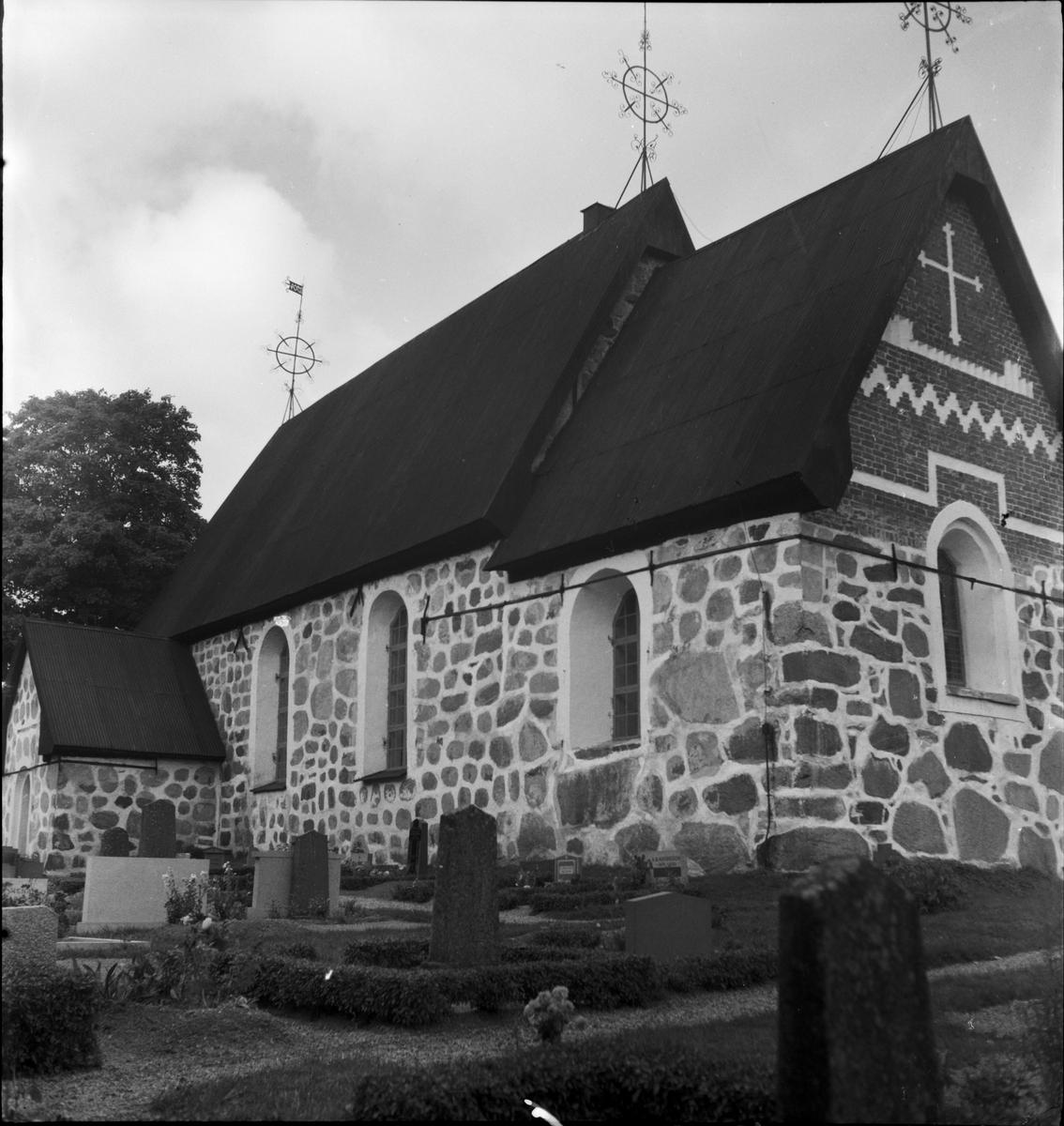 Edsbro kyrka, Uppland 1952