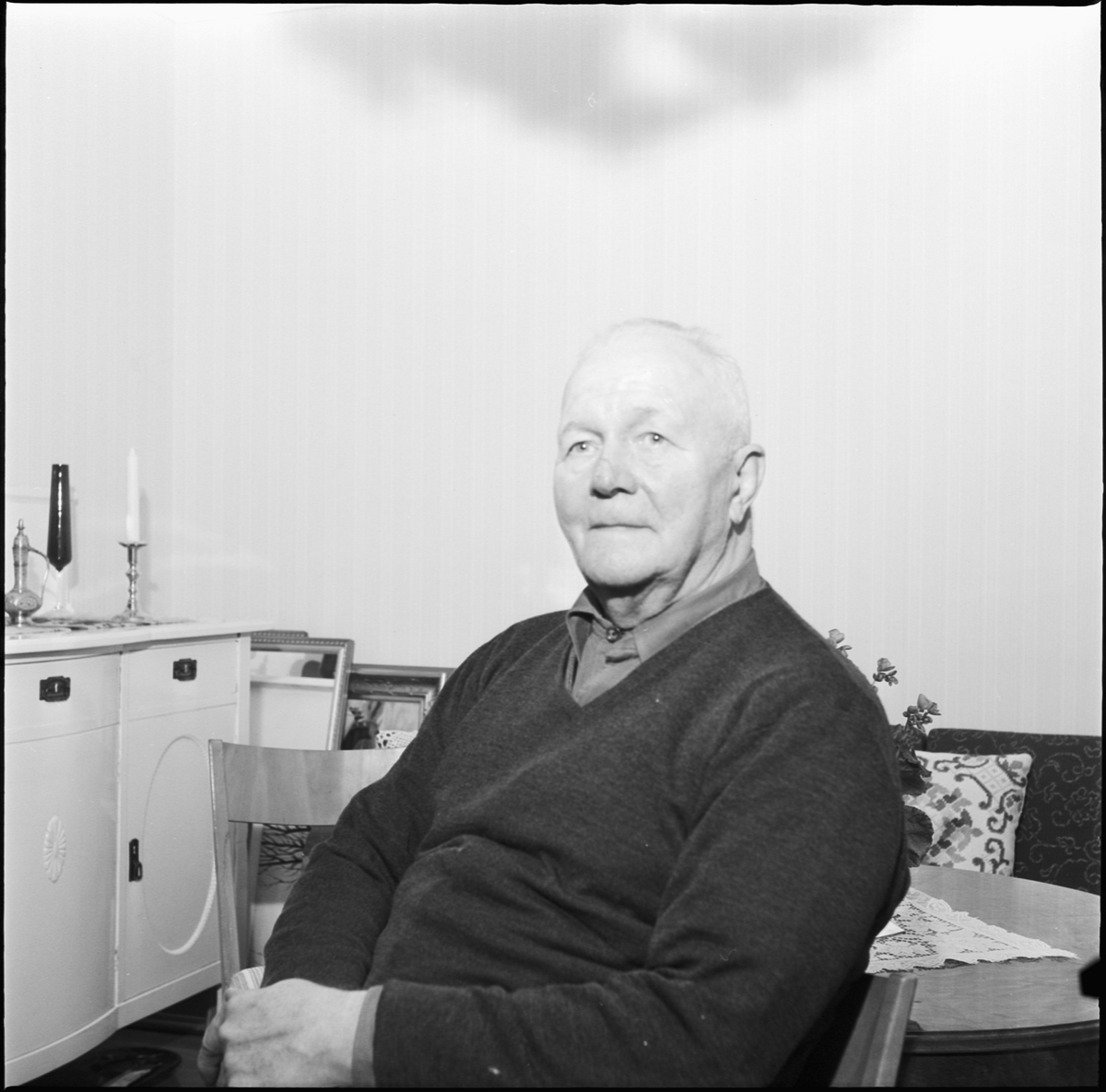 Einar Vikström 70 år Uppland 1968 Upplandsmuseet Digitaltmuseum 