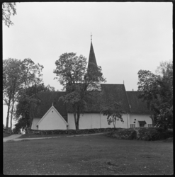 Trøgstad kirke i tidligere Østfold fylke.