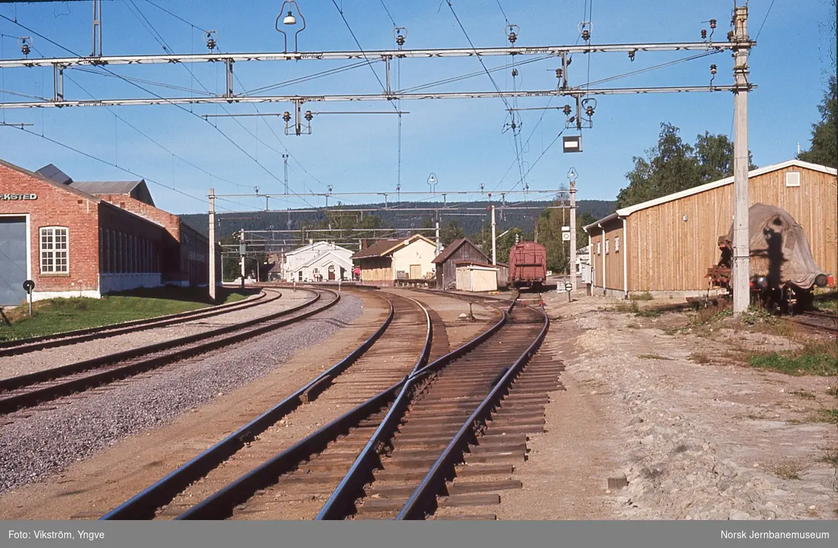 Sørumsand stasjon på Kongsvingerbanen
