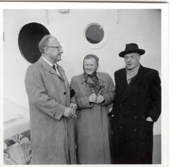 Biskop Alf Wiig og hans kone Margarethe Wiig besøkte Ny-Åles