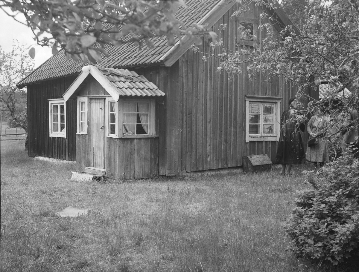 Soldattorp på Rasbokils hembygdsförenings tomt i Kölinge, Uppland 1952