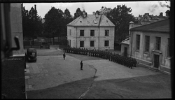 Tyske soldater på Kalvskinnet skole