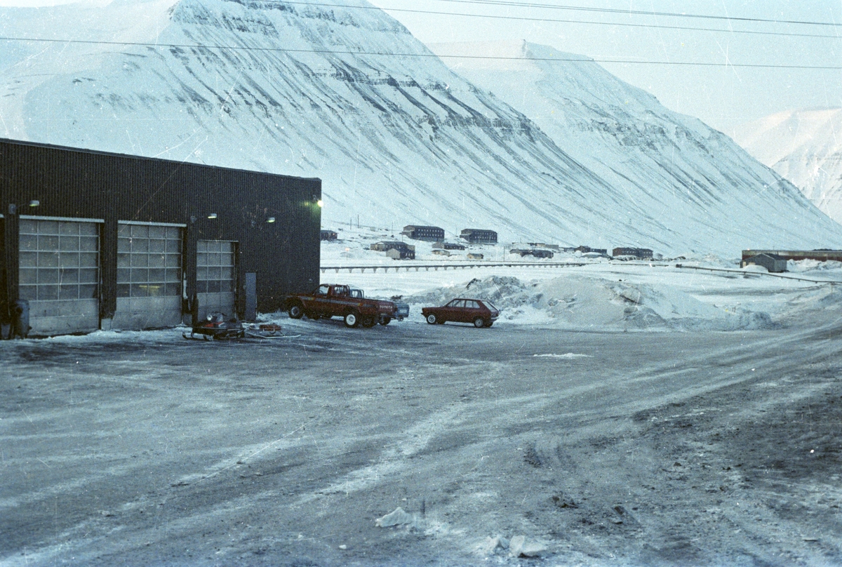 Anlegger i Longyearbyen.