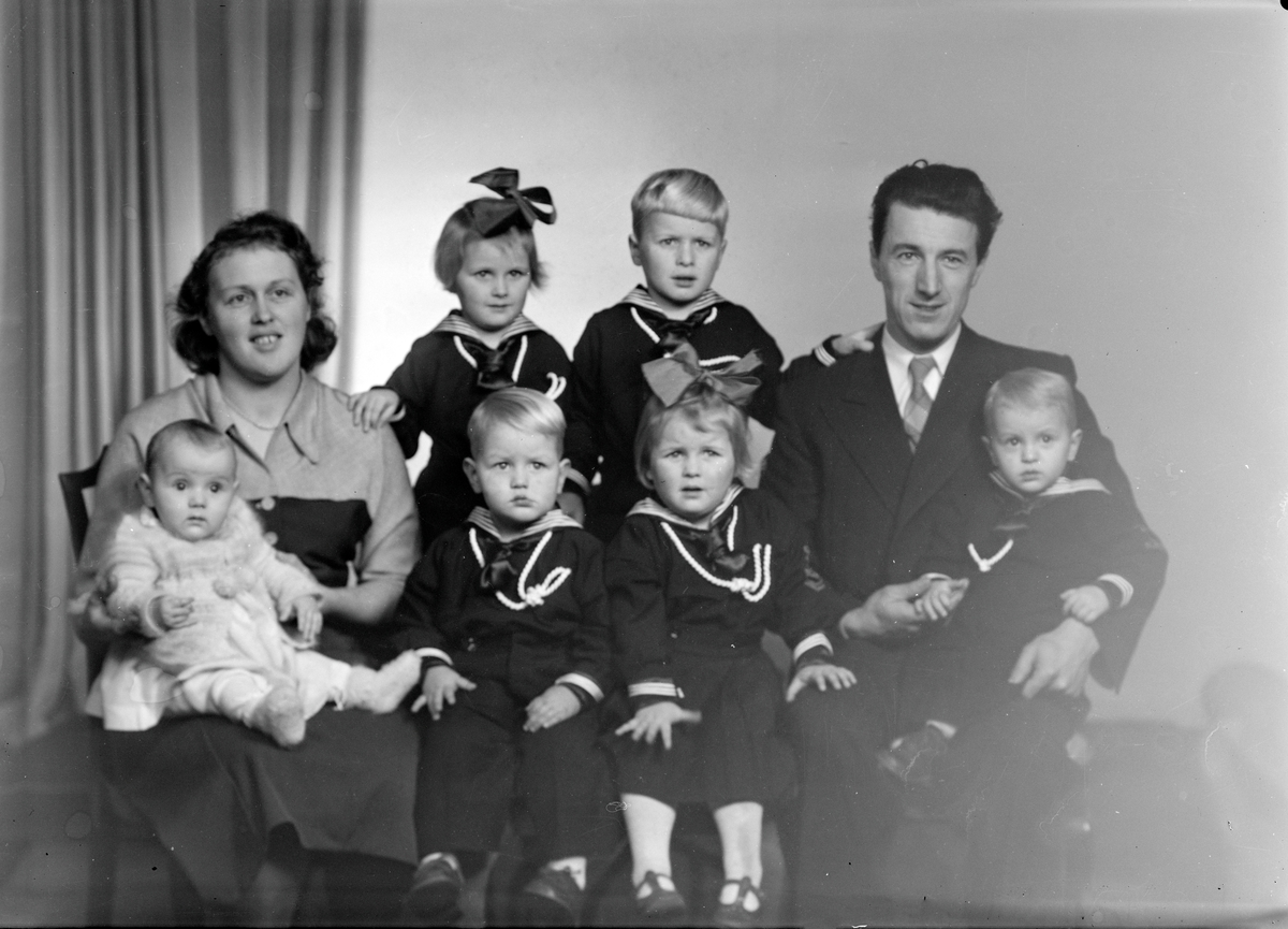 Misjonær Alf Ringvold med familie.