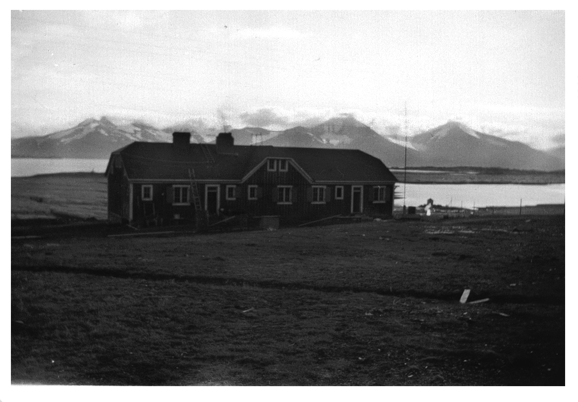 Et hus i Ny-Ålesund