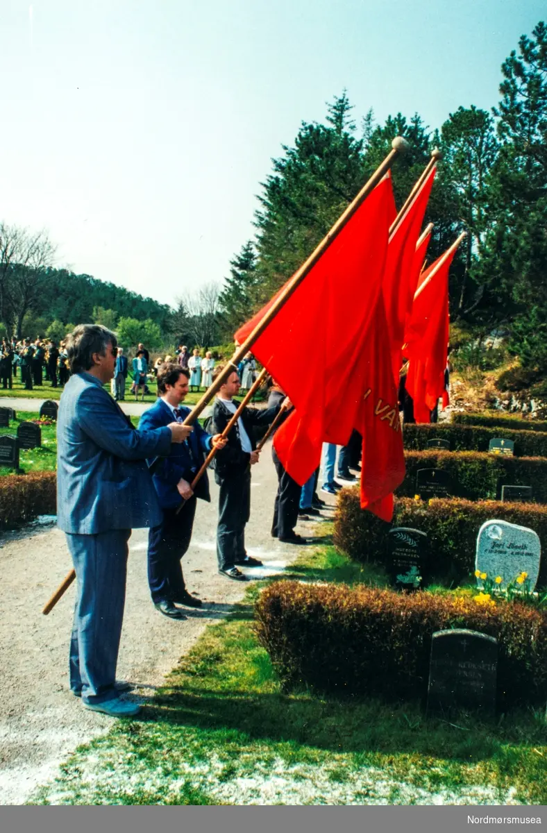 Flaggborg, 1. mai 1993. Bildet er fra avisa Tidens Krav sitt arkiv i tidsrommet 1970-1994.