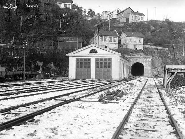 Prot: Sørlandsbanen Kragerøbanen Tangen tunnel