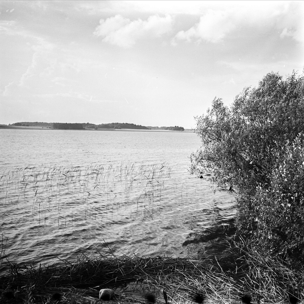 Sjö vid Fagerudds sommarpensionat, strax söder om Enköping