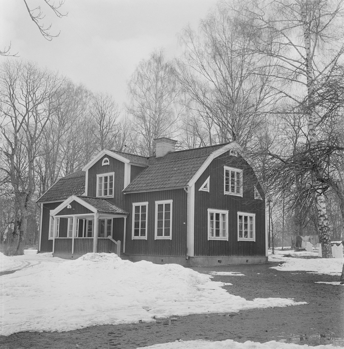 Ärentuna folkskola, Uppland 1956