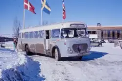 Scania Vabis B 55 rutebil 1960-modell med karosseri fra Lier