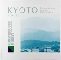 Koyoto - fotografiske notater fra Japan [Utstillingsplakat]