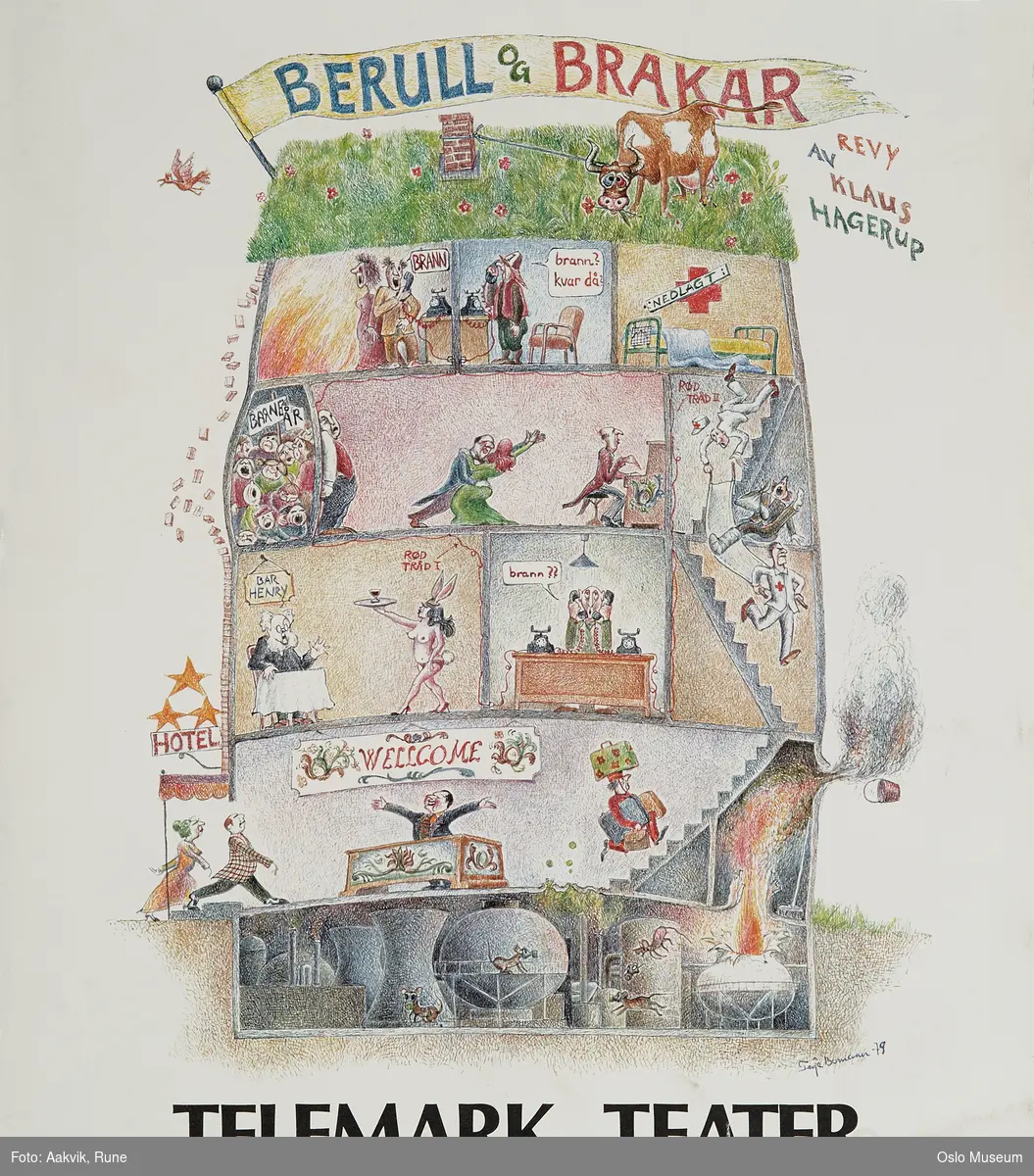 Berull og Brakar (1979 Telemark Teater) [grafikk]