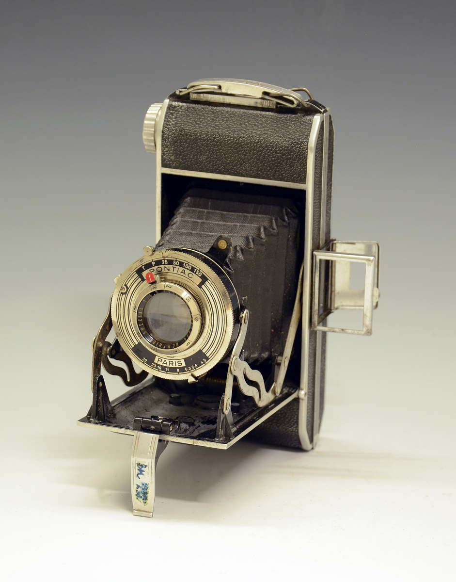 Foldekamera, merke Pontiac Bloc Métal 41.