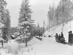 Prot: Vinter - Veiparti med Kapellet 4/2 1906