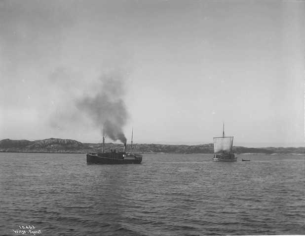 Prot: Fiskedamper og Jagt fuldlastede 1909