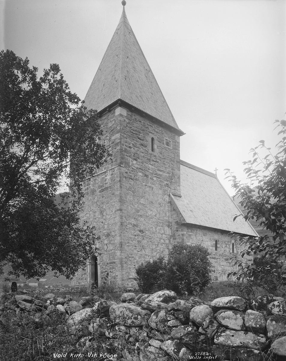 Prot: Sognefjord - Vik, Volds kirke