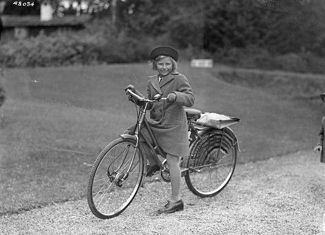 Prot: Astrid med Cykel