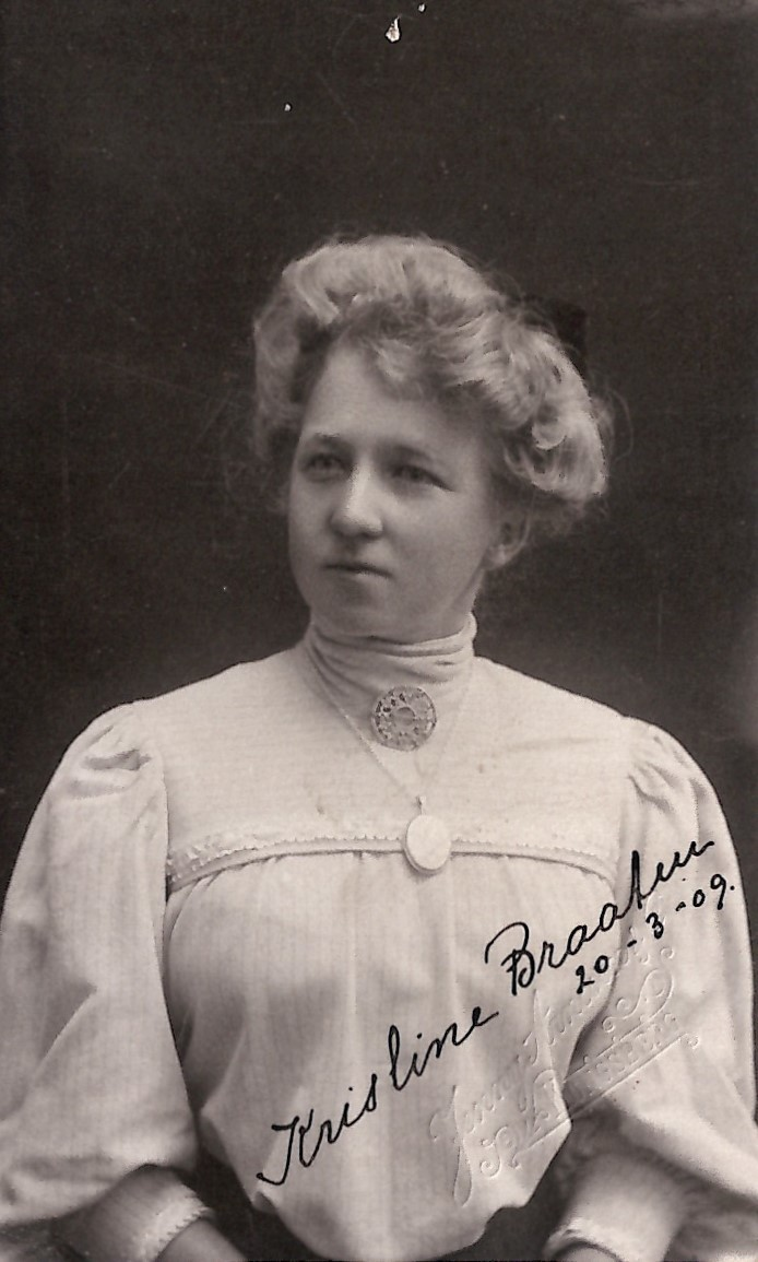 Kristine Braaten, 10.03.1909.
