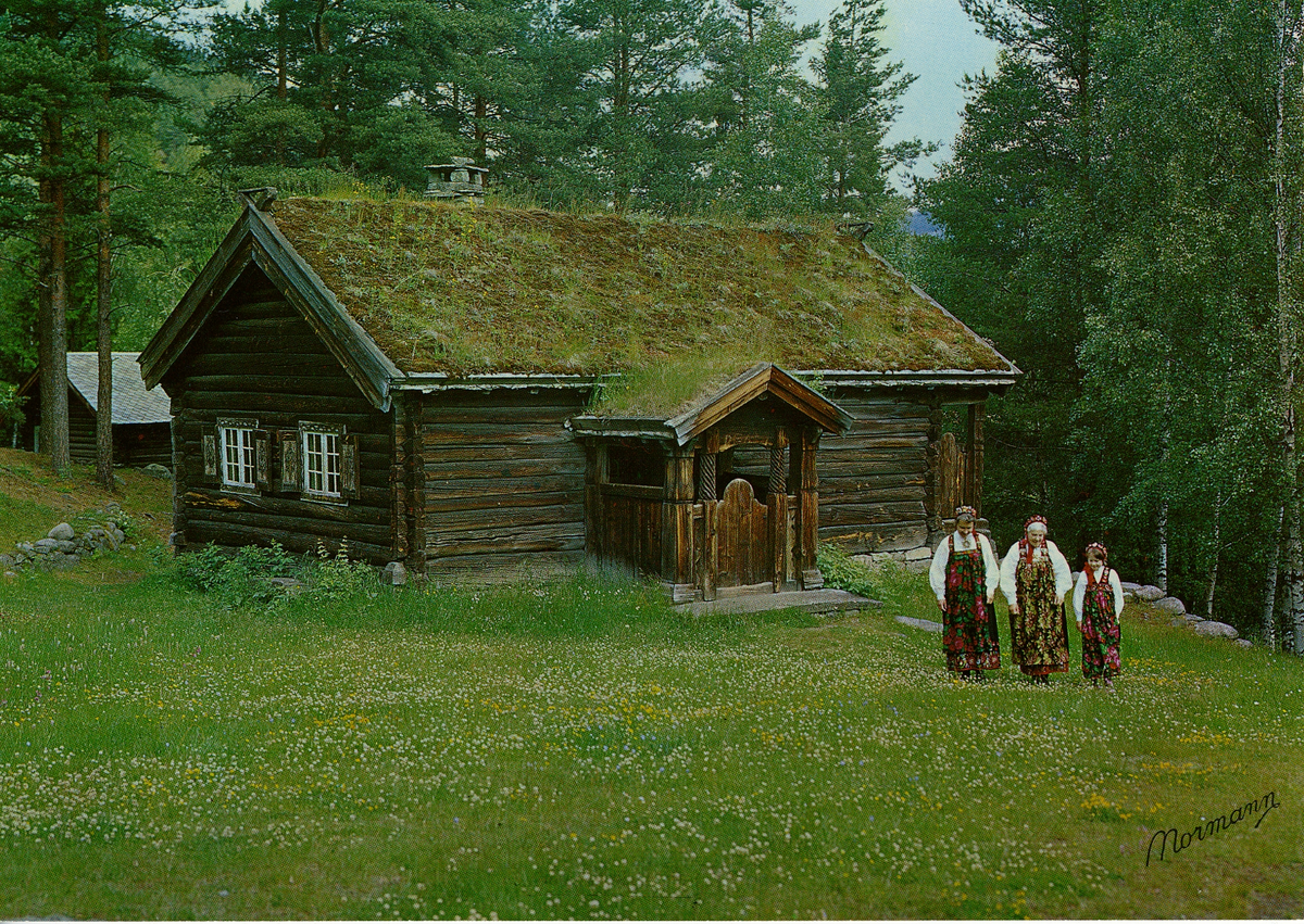 Hallingdal Folkemuseum
Villandsstugu. Bak f.v.Sissel Stensrud, Barbo Prestbakken og Åse Vøllo
