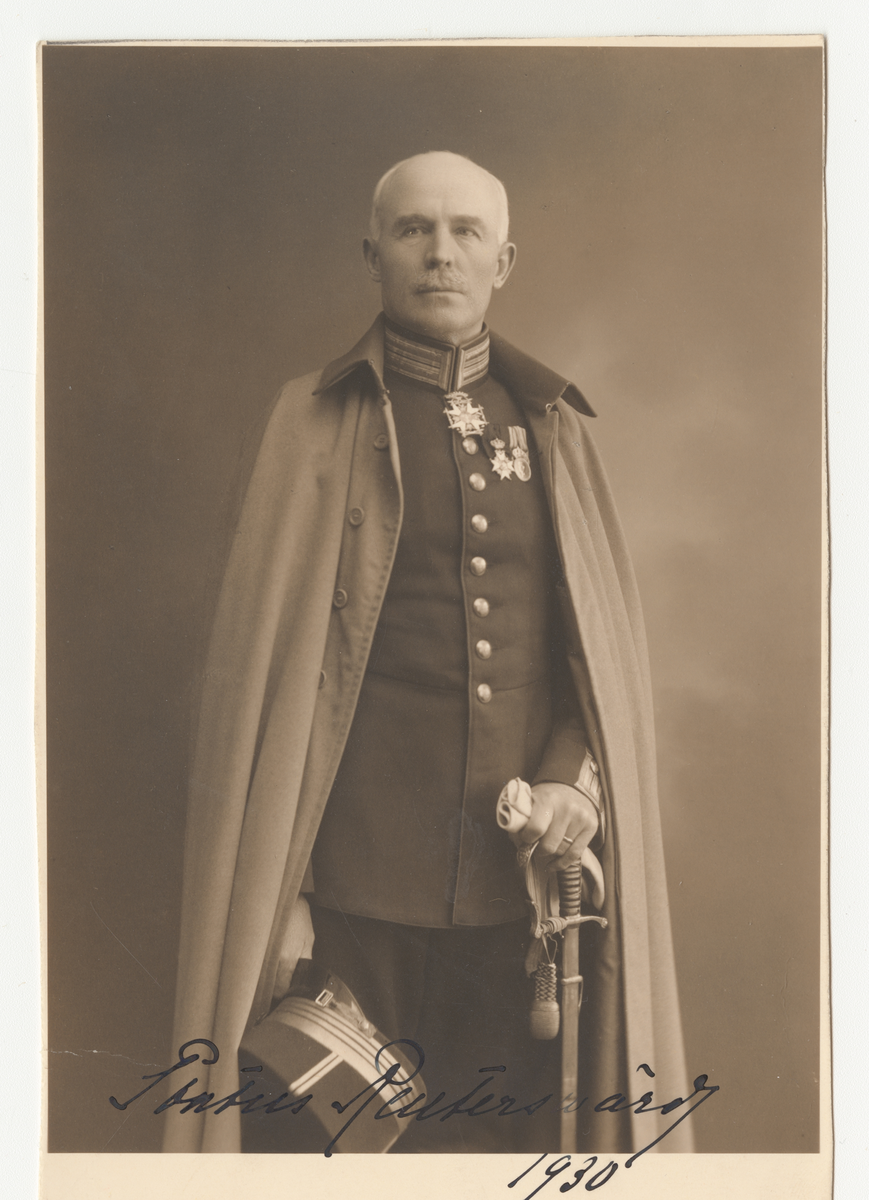 Porträtt av Pontus Reuterswärd, överste och chef för Skaraborgs regemente, kommendant i Boden.