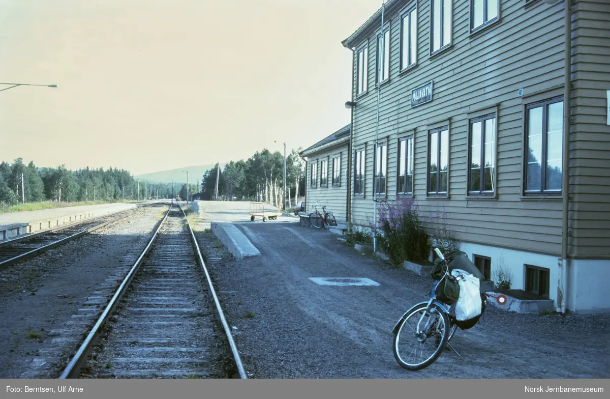 Majavatn stasjon på Nordlandsbanen