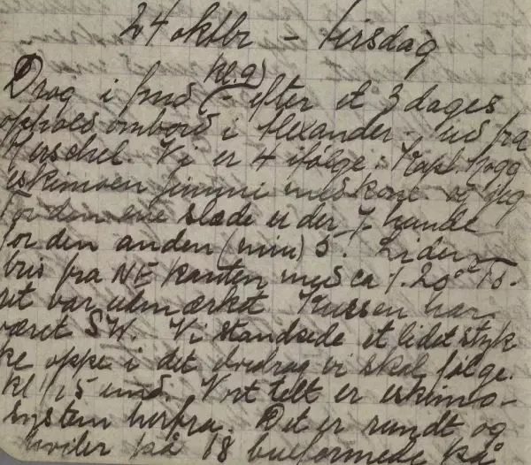 Herschel Island, 24. oktober 1905